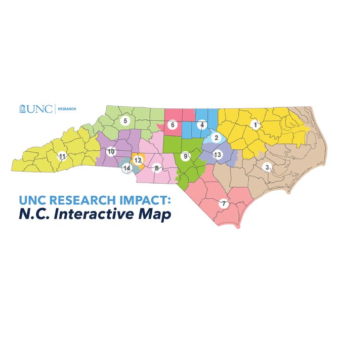 N.C. Interactive Map