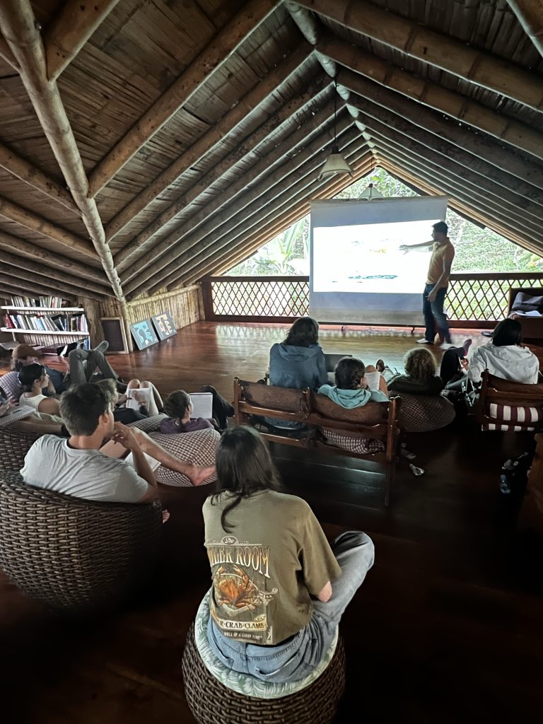 classroom in Ecuador
