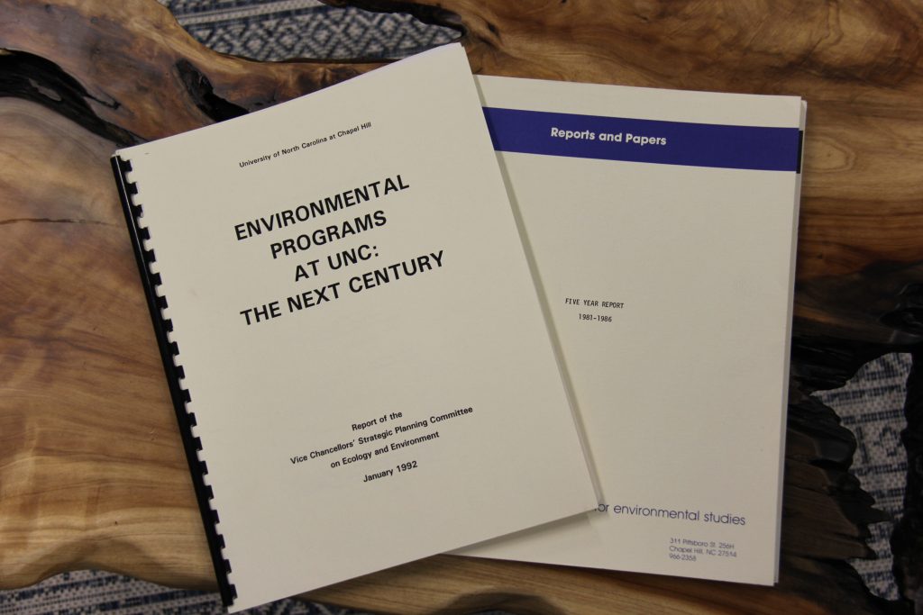 Environmental Programs at UNC: The Next Century